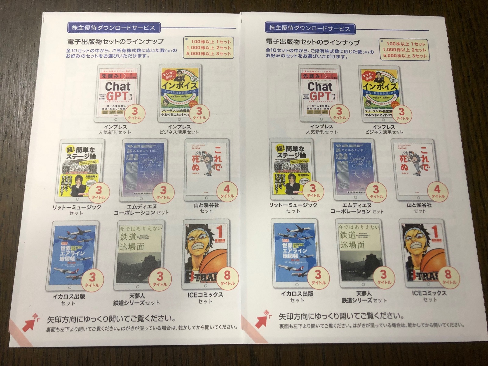 インプレス電子書籍の株主優待