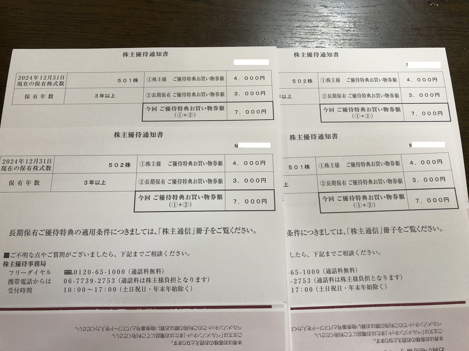 ベルメゾンお買物券がいただける千趣会の株主優待
