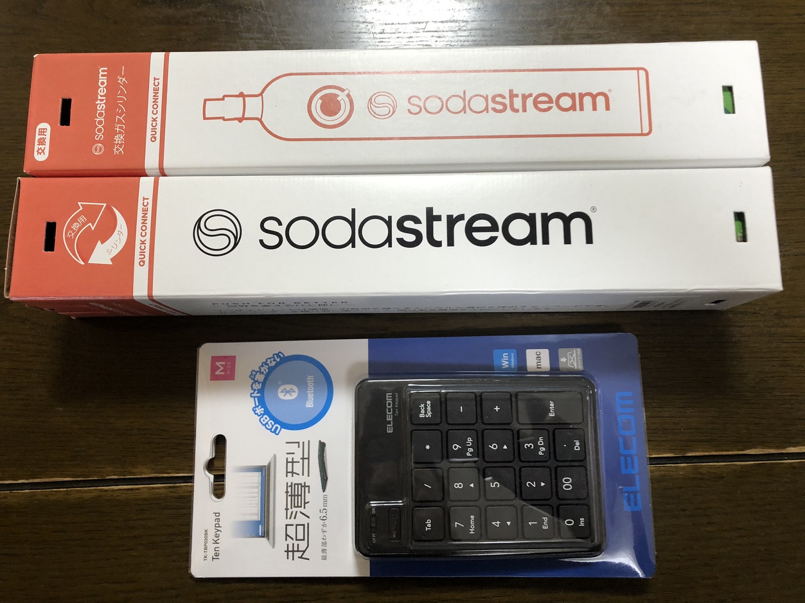 ビックカメラの株主優待でソーダストリームの交換ガスシリンダーを購入