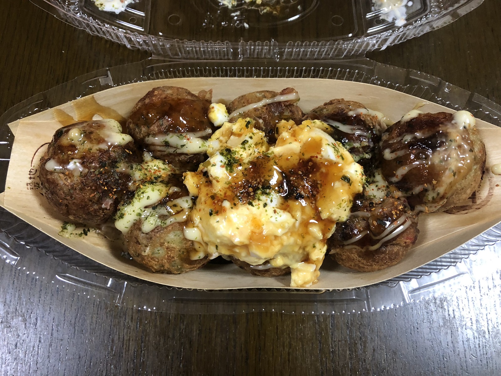 銀だこでてりたまをテイクアウト
